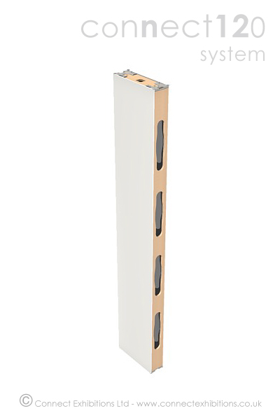 Display Stand image, showing the panel standing on its own. Used by: (Curators, Artists, Photographers, Art Designer, Architects)